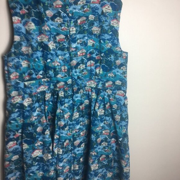 Modcloth Emily and Fin Swiss Chalets Dress - Picture 9 of 16